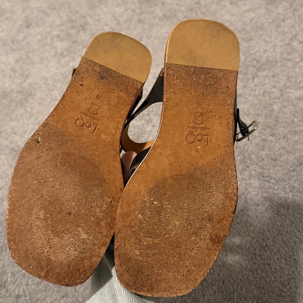 LoQ Rio Fisherman Sandal in Black size 36 - Picture 7 of 12